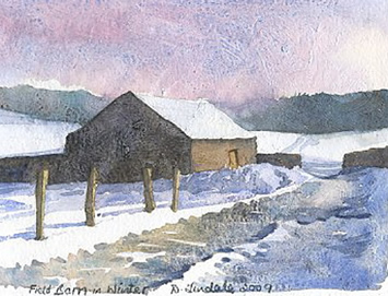 Painting in Watercolour on a Textured surface with Colin Swinton
