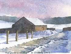 Painting in Watercolour on a Textured surface with Colin Swinton
