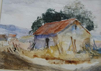 Painting in Watercolour on a Textured surface with Colin Swinton