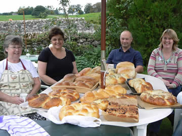 Bread Making Days at Greystoke Cycle Cafe 