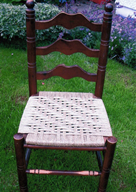 Seagrass - this summer a Seating Workshop at Greystoke Cycle Cafe Summer 2012 with David Bowen