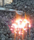Blacksmith for a Day Workshop with Adrian Wood at Greystoke Cycle Cafe