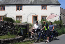 Situated 4 miles west of Penrith, Cumbria - close to Ullswater and bordering the Northern Lake District, Greystoke Cycle Cafe and Tea Garden is a few hundred yards past the village green on the C2C route