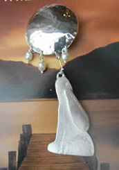Silver Jewellery Weekend Workshop with Melinda Scarborough at Greystoke Cycle Cafe   Student piece - beginners 