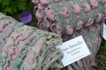 Collapse Weave Scarf - 'bubble up' effect