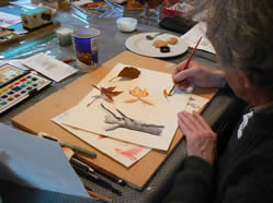 Introduction to Pen and Wash with Margaret Jarvis at Greystoke