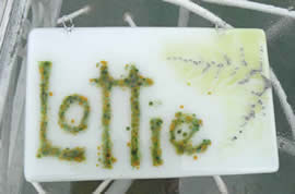 A name plate made for a birthday gift :) x