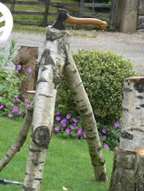 Bush Craft Days with David Alty at Greystoke Cycle Cafe - Spoon Whittling