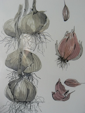 Introduction to Pen and Wash with Margaret Jarvis at Greystoke