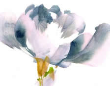 Eastern Brush Painting- Irene Sanderson - Learn how to perfect these incredibly relaxed and loose brush strokes, how to load the same brush with a variety of colours and intensities to effect a single stroke, how to use the solid ink blocks and exploit the qualities of Xuan paper -  a contrast to the tight and precise detailed painting methods of our other botanical classes!.  Irene will also give an introduction to the tradition and language of flowers in Far Eastern art.
