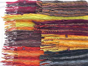 Your own Shibori Scarf on a Handloom with Jan Beadle Fri 25th Nov at Greystoke